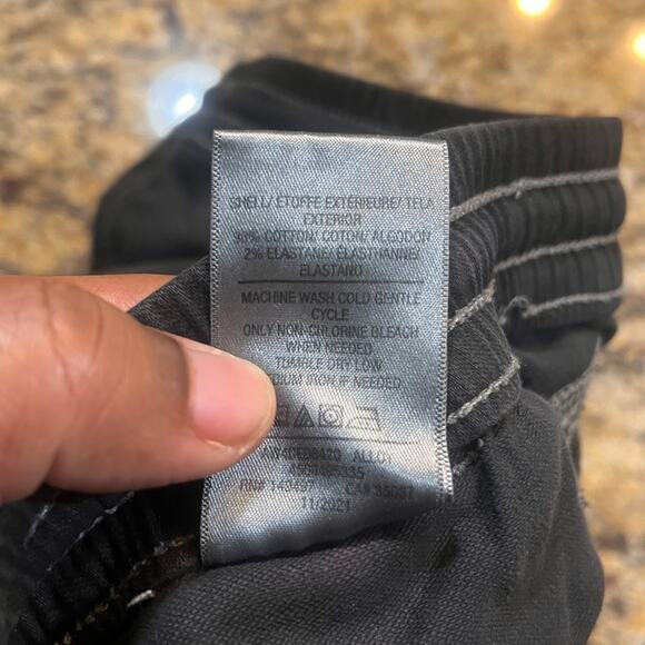 Joe's Jeans Men Size XL Cargo Jogger Black Comfort Stretch - Picture 3 of 8